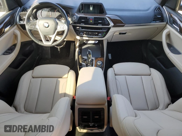 2019 BMW X3 sDrive30i with VIN 5UXTR7C5XKLF32300, listed as a Copart auction lot 45169765 with 39,996 mi miles and Salvage Title. Bid and sale history available at carsss.com. Image 8.