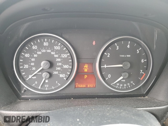2006 BMW 3 Series 325i with VIN WBAVB135X6PT23238, listed as a Copart auction lot 62383815 with 274,464 mi miles and Salvage title. Bid and sale history available at DreamBid. Image 9.