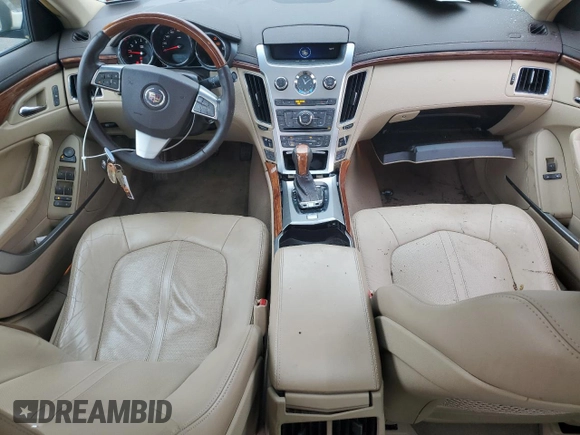 2010 Cadillac CTS Premium with VIN 1G6DS5EV3A0116911, listed as a Copart auction lot 57394905 with 126,084 mi miles and Salvage title. Bid and sale history available at DreamBid. Image 8.