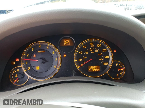 2005 Infiniti G35 with VIN JNKCV51F45M313923, listed as a Copart auction lot 75813304 with 126,894 mi miles and Clean Title. Bid and sale history available at DreamBid. Image 9.
