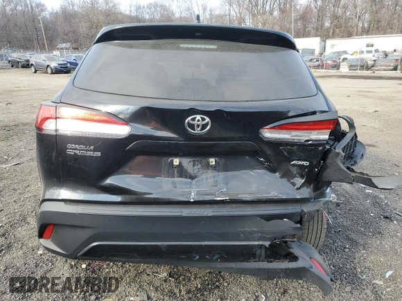 2023 Toyota Corolla Cross L with VIN 7MUAAABG7PV056287, listed as a Copart auction lot 49135405 with 29,428 mi miles and Salvage title. Bid and sale history available at DreamBid. Image 6.