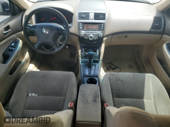 2003 Honda Accord LX with VIN 1HGCM56363A064852, listed as a Copart auction lot 60415245 with 288,685 mi miles and Salvage title. Bid and sale history available at DreamBid. Image 8.