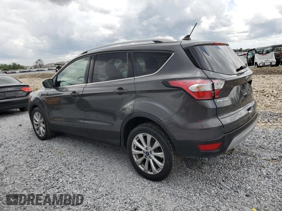 2018 Ford Escape Titanium with VIN 1FMCU9J90JUA75550, listed as a Copart auction lot 63339315 with Not provided miles and Clean title. Bid and sale history available at DreamBid. Image 2.