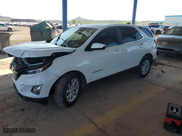 2021 Chevrolet Equinox LT with VIN 3GNAXKEV4MS157326, listed as a Copart auction lot 51991905 with 71,804 mi miles and Salvage Title. Bid and sale history available at carsss.com. Image 1.
