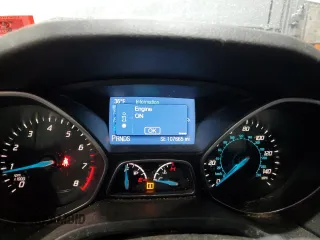 2014 Ford Focus SE with VIN 1FADP3K24EL125303, listed as a Copart auction lot 43498485 with 107,665 mi miles and Non Repairable. Bid and sale history available at carsss.com. Image 9.