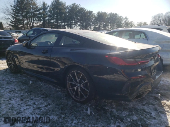 2020 BMW 8 Series M850i xDrive z VIN WBABC4C04LCE75995, wystawiony jako Copart lot #41862035 z przebiegiem 31 550 mil mil oraz Szkoda całkowita • Salvage title. Historia ofert i sprzedaży dostępna na DreamBid. Obrazek 2.