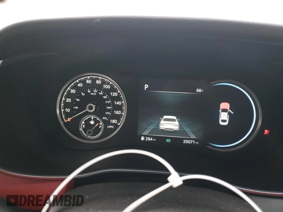 2022 Genesis G70 Launch Edition with VIN KMTG14TE7NU082238, listed as a Copart auction lot 79286854 with 25,071 mi miles and Salvage Title. Bid and sale history available at DreamBid. Image 9.