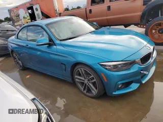 2018 BMW 4 Series 440i z VIN WBA4Z5C5XJEA32809, wystawiony jako Copart lot #73156684 z przebiegiem Nie podano mil oraz Szkoda całkowita • Salvage title. Historia ofert i sprzedaży dostępna na DreamBid. Obrazek 4.
