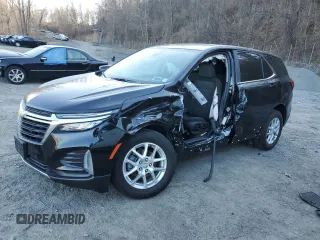 2023 Chevrolet Equinox LT with VIN 3GNAXUEG4PL258314, listed as a Copart auction lot 52106345 with 19,358 mi miles and Salvage Title. Bid and sale history available at DreamBid. Image 1.