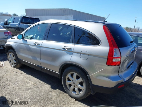 2007 Honda CR-V EX-L with VIN JHLRE38737C026941, listed as a IAAI auction lot 41826105 with 186,537 mi miles. Bid and sale history available at carsss.com. Image 3.