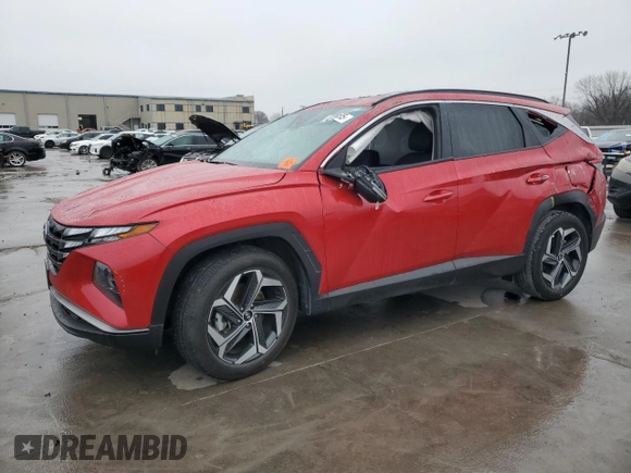2023 Hyundai Tucson SEL with VIN 5NMJF3AE7PH229865, listed as a Copart auction lot 43739155 with 32,018 mi miles and Salvage Title. Bid and sale history available at carsss.com. Image 1.