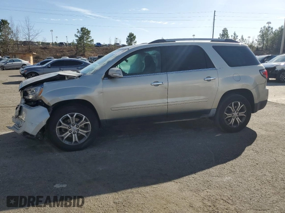 2014 GMC Acadia SLT with VIN 1GKKRRKDXEJ307989, listed as a Copart auction lot 48233425 with 181,026 mi miles and Salvage Title. Bid and sale history available at carsss.com. Image 1.