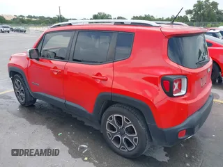 2016 Jeep Renegade Limited z VIN ZACCJADT9GPD96633, wystawiony jako IAAI lot #42420027 z przebiegiem 89 029 mil mil oraz . Historia ofert i sprzedaży dostępna na DreamBid. Obrazek 3.