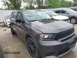 2020 Dodge Durango GT Plus with VIN 1C4RDJDG0LC186117, listed as a Copart auction lot 54266834 with 65,315 mi miles and Salvage title. Bid and sale history available at DreamBid. Image 4.