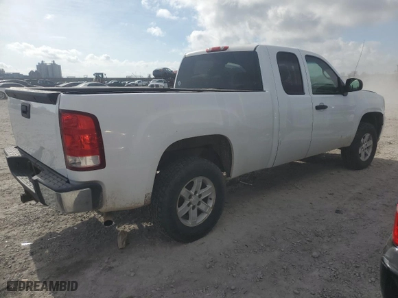 2007 GMC Sierra 1500 SLE1 with VIN 2GTEC19C971685890, listed as a Copart auction lot 44983525 with 282,628 mi miles and Salvage Title. Bid and sale history available at carsss.com. Image 3.
