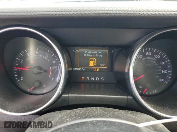 2018 Ford Mustang EcoBoost Premium with VIN 1FATP8UH7J5161740, listed as a Copart auction lot 60065775 with 60,693 mi miles and Salvage title. Bid and sale history available at DreamBid. Image 9.