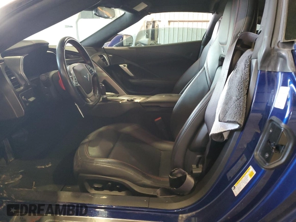2017 Chevrolet Corvette with VIN 1G1Y12D7XH5113769, listed as a Copart auction lot 84161744 with 14,601 mi miles and Salvage title. Bid and sale history available at DreamBid. Image 7.