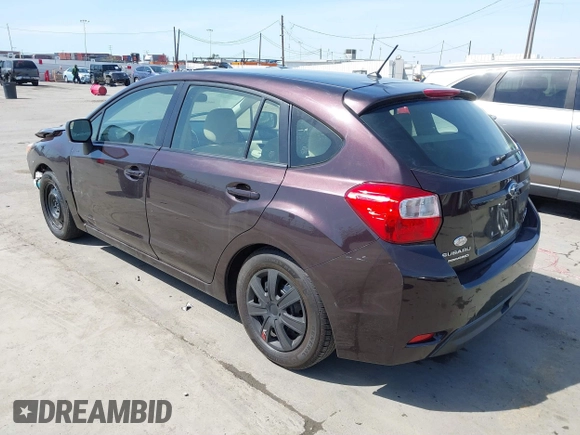 2013 Subaru Impreza 2.0i with VIN JF1GPAA64DH203764, listed as a IAAI auction lot 41852025 with 188,271 mi miles and . Bid and sale history available at DreamBid. Image 3.