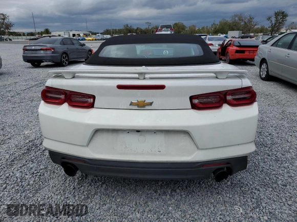 2020 Chevrolet Camaro 1LT with VIN 1G1FB3DX6L0122758, listed as a Copart auction lot 83866114 with 65,271 mi miles and Salvage Title. Bid and sale history available at carsss.com. Image 6.