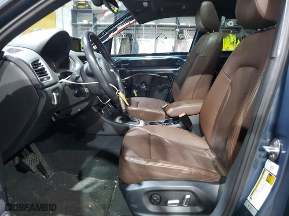 2018 Audi Q3 Premium with VIN WA1ECCFS3JR028938, listed as a Copart auction lot 43150585 with 83,483 mi miles and Salvage Title. Bid and sale history available at carsss.com. Image 7.