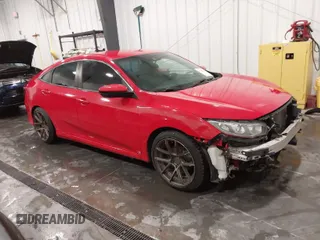 2019 Honda Civic Sport with VIN 2HGFC2F83KH552019, listed as a IAAI auction lot 41680250 with 91,830 mi miles and . Bid and sale history available at DreamBid. Image 1.