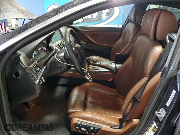 2013 BMW 6 Series 650i xDrive with VIN WBA6B4C56DD098465, listed as a Copart auction lot 45126625 with 129,235 mi miles and Clean Title. Bid and sale history available at carsss.com. Image 7.
