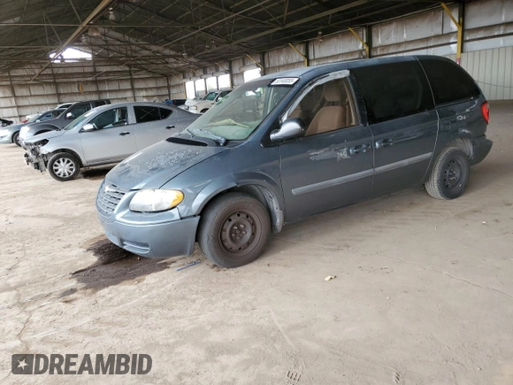 2006 Chrysler Town & Country with VIN 1A4GP45R46B713077, listed as a Copart auction lot 53140055 with 165,433 mi miles and Salvage Title. Bid and sale history available at DreamBid. Image 1.