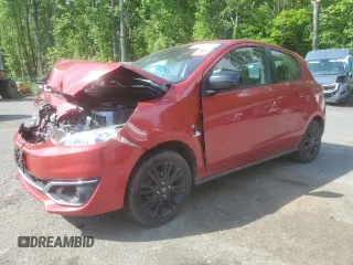 2020 Mitsubishi Mirage LE z VIN ML32A5HJ3LH010272, wystawiony jako Copart lot #57083625 z przebiegiem 81 988 mil mil oraz Szkoda całkowita • Salvage title. Historia ofert i sprzedaży dostępna na DreamBid. Obrazek 1.