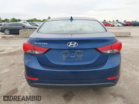 2016 Hyundai Elantra SE with VIN 5NPDH4AE2GH677544, listed as a IAAI auction lot 42371248 with 127,596 mi miles and . Bid and sale history available at DreamBid. Image 16.