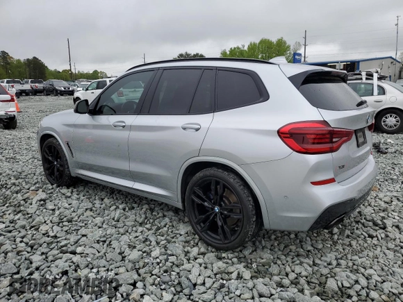 2019 BMW X3 M40i with VIN 5UXTS3C55K0Z07974, listed as a Copart auction lot 52582205 with 71,739 mi miles and Salvage Title. Bid and sale history available at DreamBid. Image 2.