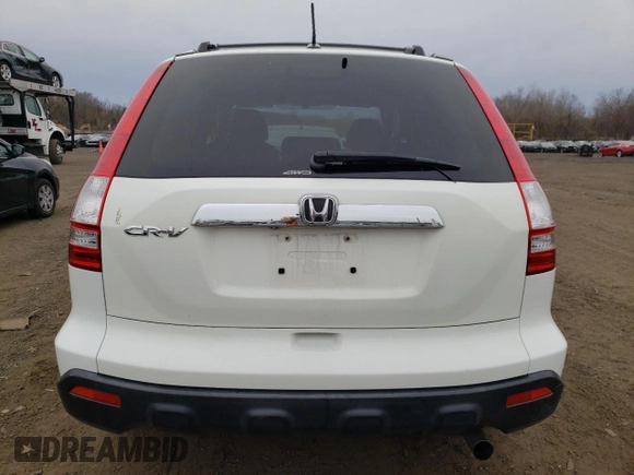 2007 Honda CR-V EX-L with VIN JHLRE48787C064509, listed as a Copart auction lot 51769965 with 207,692 mi miles and Salvage Title. Bid and sale history available at carsss.com. Image 6.