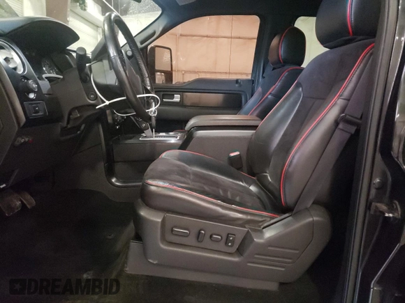 2013 Ford F-150 XL with VIN 1FTFW1ET4DFC27454, listed as a Copart auction lot 55113255 with 210,245 mi miles and Salvage Title. Bid and sale history available at carsss.com. Image 7.