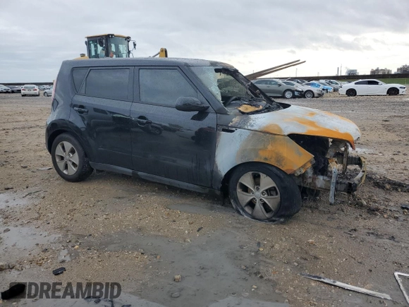 2015 Kia Soul with VIN KNDJN2A27F7152827, listed as a Copart auction lot 83807164 with 0 mi miles and Salvage Title. Bid and sale history available at carsss.com. Image 4.