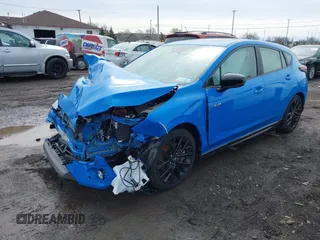 2024 Subaru Impreza RS with VIN JF1GUHJCXR8327309, listed as a IAAI auction lot 41560893 with 1,637 mi miles. Bid and sale history available at carsss.com. Image 18.