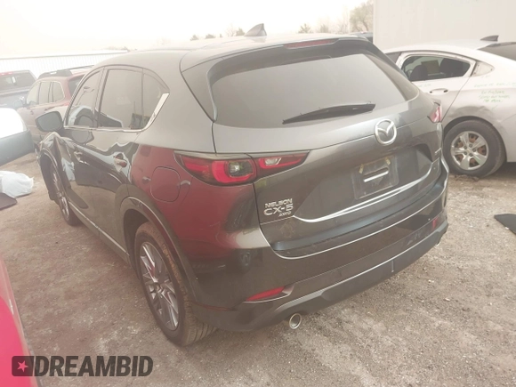 2024 Mazda CX-5 2.5 S Premium Package with VIN JM3KFBDL5R0422891, listed as a IAAI auction lot 41801320 with 1 mi miles. Bid and sale history available at carsss.com. Image 13.