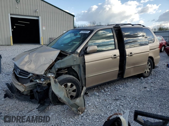 2002 Honda Odyssey EX with VIN 2HKRL18612H503328, listed as a Copart auction lot 52699095 with 241,741 mi miles and Salvage title. Bid and sale history available at DreamBid. Image 1.