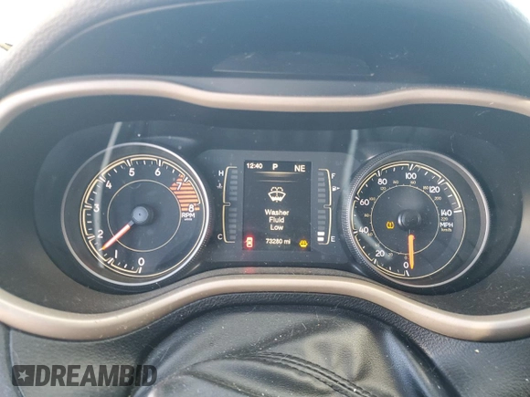 2018 Jeep Cherokee Latitude Tech Connect with VIN 1C4PJMCX0JD549302, listed as a Copart auction lot 78270864 with 73,280 mi miles and Salvage title. Bid and sale history available at DreamBid. Image 9.