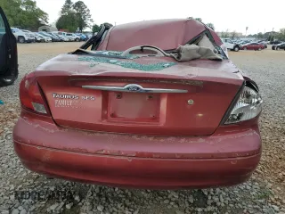 2000 Ford Taurus SES with VIN 1FAFP55U1YA262488, listed as a Copart auction lot 52312645 with 128,621 mi miles and Salvage Title. Bid and sale history available at DreamBid. Image 6.