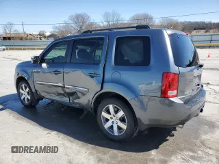 2013 Honda Pilot Touring with VIN 5FNYF3H95DB018703, listed as a Copart auction lot 48370535 with 134,491 mi miles and Salvage Title. Bid and sale history available at DreamBid. Image 2.