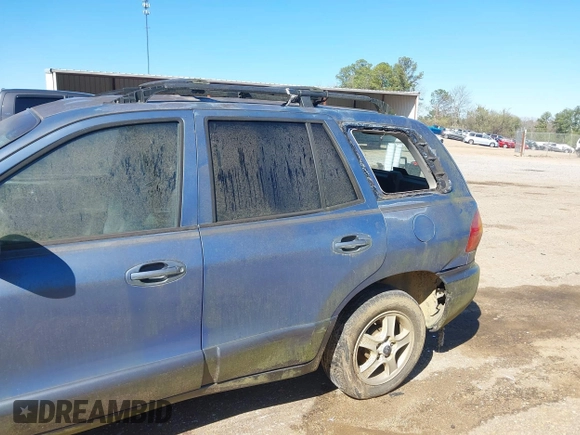 2003 Hyundai Santa Fe GLS with VIN KM8SC73D23U454976, listed as a IAAI auction lot 41777273 with 191,402 mi miles. Bid and sale history available at carsss.com. Image 6.