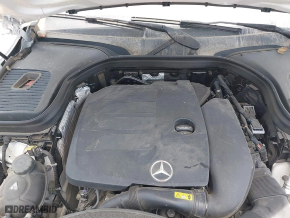 2021 Mercedes-Benz GLC with VIN W1N0G8DB5MV264998, listed as a IAAI auction lot 42070622 with 14,000 mi miles. Bid and sale history available at carsss.com. Image 10.