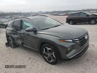 2022 Hyundai Tucson SEL with VIN 5NMJF3AE8NH059724, listed as a Copart auction lot 49106935 with 23,497 mi miles and Salvage Title. Bid and sale history available at carsss.com. Image 12.
