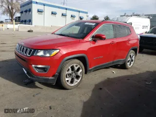 2019 Jeep Compass Limited with VIN 3C4NJCCB8KT679880, listed as a Copart auction lot 41464485 with 106,247 mi miles and Salvage Title. Bid and sale history available at carsss.com. Image 1.