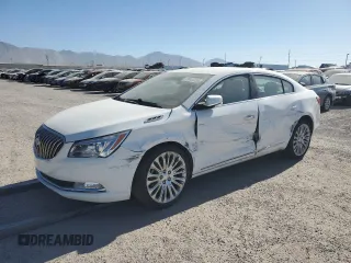 2015 Buick LaCrosse Premium II with VIN 1G4GF5G32FF316124, listed as a Copart auction lot 79464124 with 74,252 mi miles and Salvage Title. Bid and sale history available at DreamBid. Image 1.