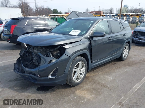 2018 GMC Terrain SLE with VIN 3GKALMEX0JL121211, listed as a IAAI auction lot 41780763 with 99,838 mi miles. Bid and sale history available at carsss.com. Image 19.