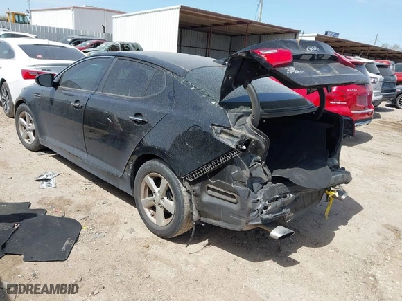 2015 Kia Optima LX with VIN 5XXGM4A75FG450983, listed as a IAAI auction lot 41837815 with 95,187 mi miles. Bid and sale history available at carsss.com. Image 3.