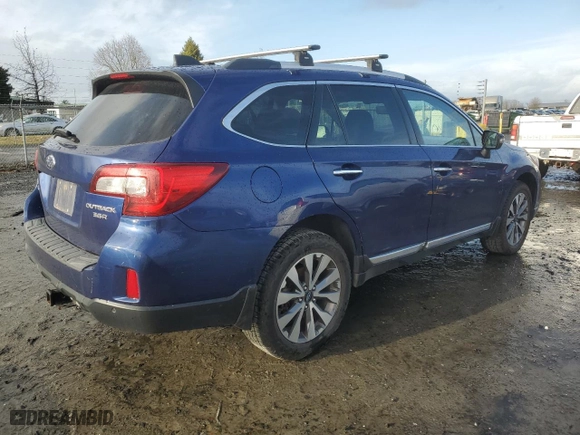 2017 Subaru Outback Touring with VIN 4S4BSETC4H3360321, listed as a Copart auction lot 85980304 with 61,796 mi miles and Salvage Title. Bid and sale history available at carsss.com. Image 3.