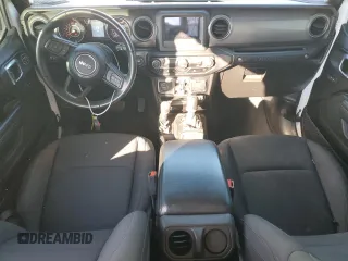 2022 Jeep Wrangler Unlimited Sport S with VIN 1C4HJXDN1NW150976, listed as a Copart auction lot 82924444 with 41,765 mi miles and Salvage Title. Bid and sale history available at carsss.com. Image 8.