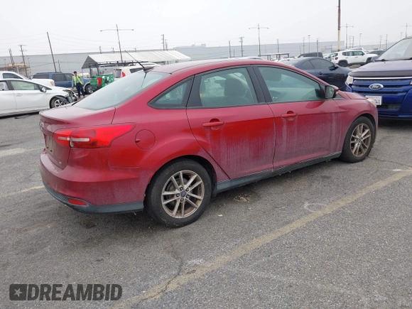 2016 Ford Focus SE with VIN 1FADP3F28GL254321, listed as a IAAI auction lot 42158144 with 89,807 mi miles. Bid and sale history available at carsss.com. Image 4.