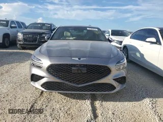 2022 Genesis G70 3.3T with VIN KMTG54TE9NU082715, listed as a Copart auction lot 73763974 with 8,834 mi miles and Non Repairable. Bid and sale history available at carsss.com. Image 5.